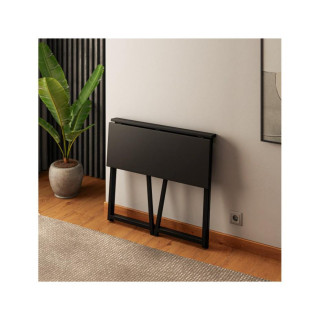 Črna zložljiva pisalna miza Mark Adler LEADER 1.5 BLACK