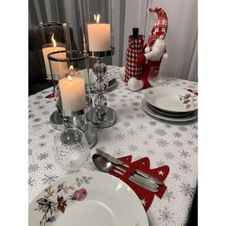 Božični kovček za jedilni pribor - 12 kos