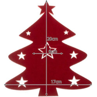 Božični kovček za jedilni pribor - 12 kos