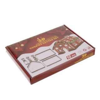 Set modelčkov za piškote medenjakove hišice