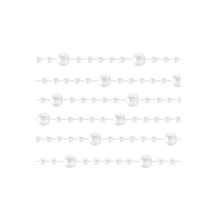 Božična biserna girlanda - 5 m