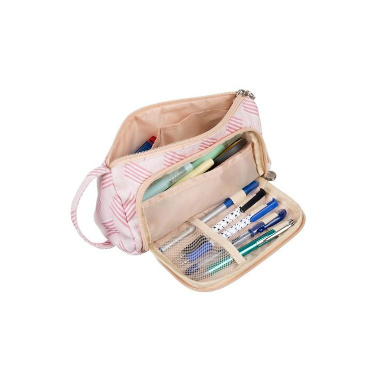 Velika roza peresnica z vzorcem