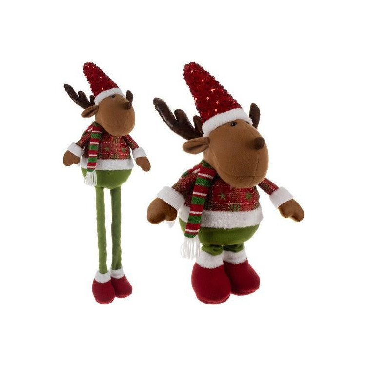 Teleskopski božični jelenčki - 95 cm