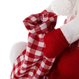 Božični škratek z vrečko za steklenice