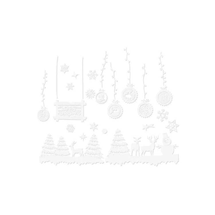 Božične nalepke za okna