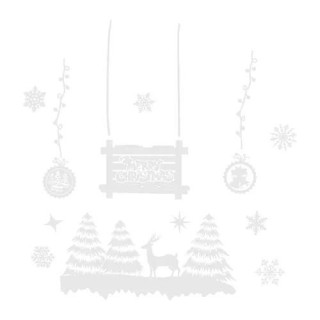 Božične nalepke za okna