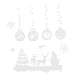 Božične nalepke za okna