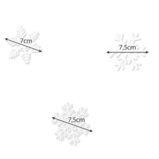 Nalepke za okna - snežinke