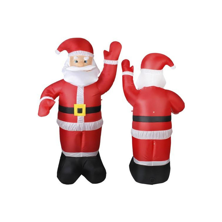 Napihljiv Božiček z LED osvetlitvijo