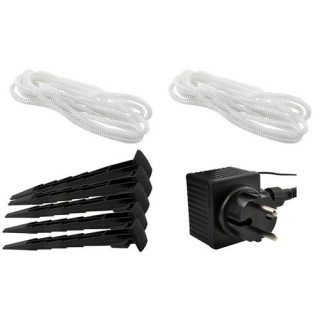 Napihljiv Božiček z LED osvetlitvijo