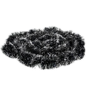 Belo-zelena božična girlanda - 6 m