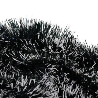 Belo-zelena božična girlanda - 6 m