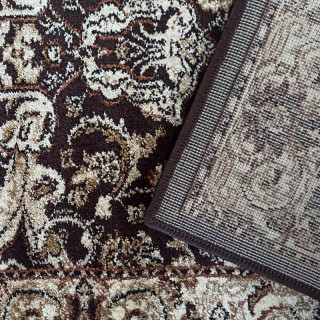 Vintage preproga v rjavi barvi