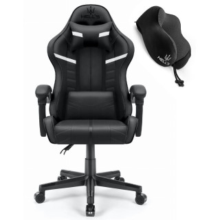 Črn gaming stol HELL'S CHAIR