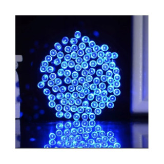 Božično modre LED lučke - 8 m