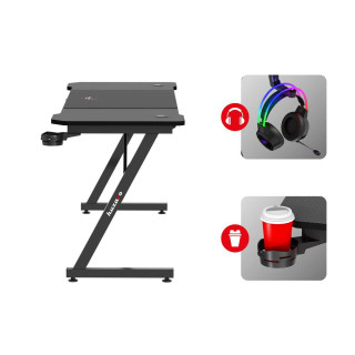 Črna igralna miza Huzaro HERO 4.8 BLACK