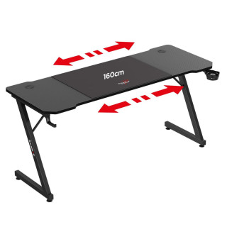 Črna igralna miza Huzaro HERO 4.8 BLACK