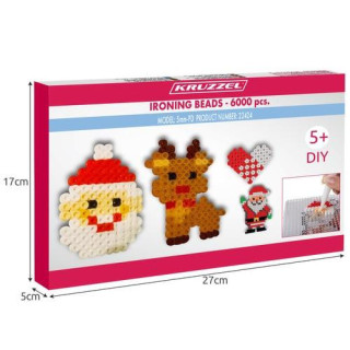 Likane perle z božičnim motivom - 6000 kom