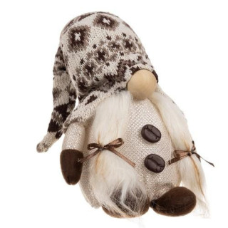 Rjavi škrat z LED osvetlitvijo