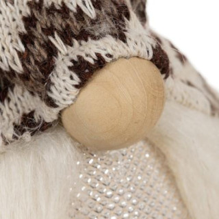 Rjavi škrat z LED osvetlitvijo