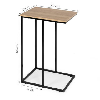 Rjava miza za prenosni računalnik