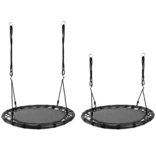 Črno nihajno štorklje gnezdo - 100 cm