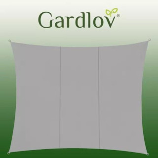 Siva nepremočljiva ponjava - 4x3 m