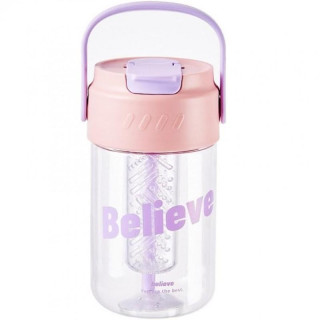 Bidon s košarico in slamico 600 ml