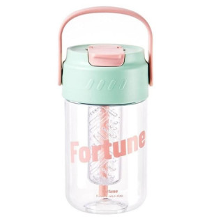 Bidon s košaro in slamico 600 ml