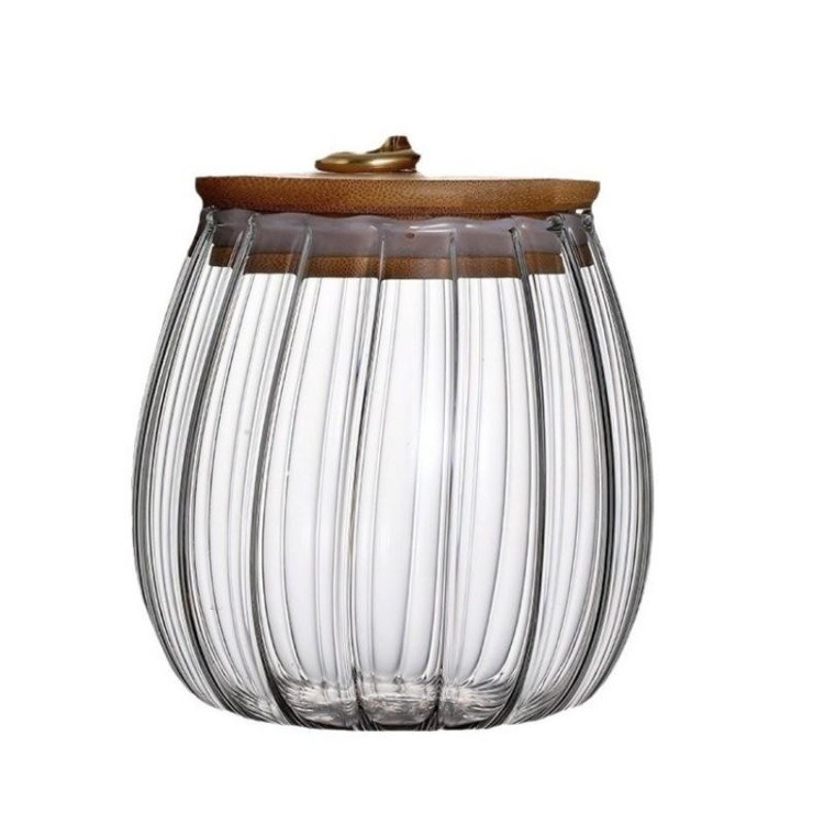 Posoda za sladkor z valovitimi stenami - 700 ml