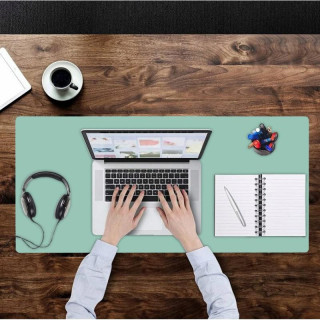 Dvostranska nepremočljiva namizna podloga v mint zeleni barvi