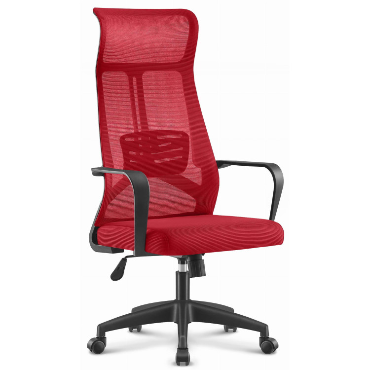 Rdeč pisarniški stol iz blaga HELLS Chair HC-1025