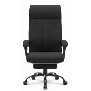 Črn pisarniški stol iz blaga HELLS Chair HC-1030