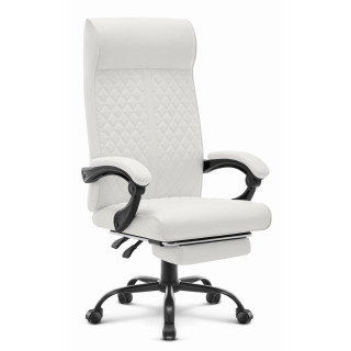 Bel pisarniški stol iz blaga HELLS Chair HC-1030