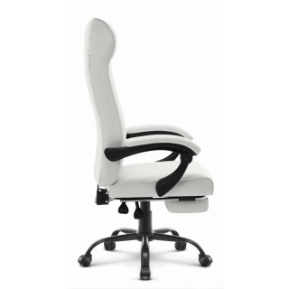 Bel pisarniški stol iz blaga HELLS Chair HC-1030