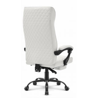Bel pisarniški stol iz blaga HELLS Chair HC-1030
