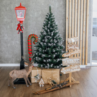 Božično drevo iz gostega sneženega bora - 180 cm