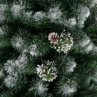 Kakovostno božično drevo iz debelega bora s storži - 150 cm