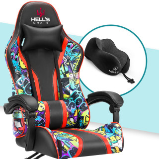 Otroški barvit gaming stol HELL'S CHAIR