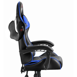 Modro-črn igralni stol HELLS CHAIR