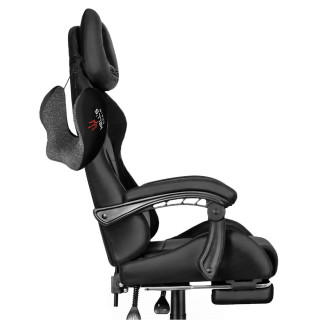 Gaming stol HELLS CHAIR v črni barvi