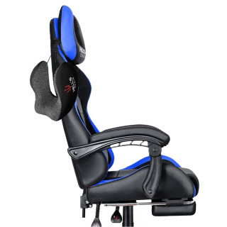 Gaming stol HELLS CHAIR v modro-črni barvi