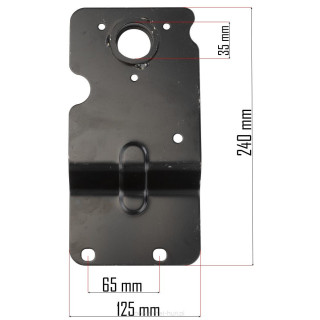 Levi nosilec osi PM-AWS-65-OWL