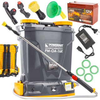 Akumulatorska škropilnica 16L PM-OA-16K