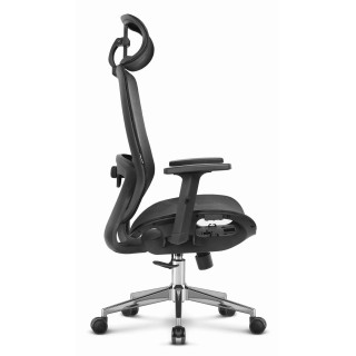 Pisarniški stol HELLS Chair HC-1042 v črni barvi