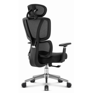 Ergonomski črn pisarniški stol HELLS Chair HC-1043