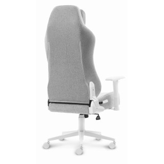 Belo-siv XXL igralni stol HELLS CHAIR HC-1009
