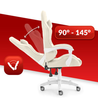 Bež gaming stol iz blaga HELLS CHAIR HC- 1000