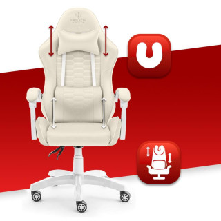 Bež gaming stol iz blaga HELLS CHAIR HC- 1000