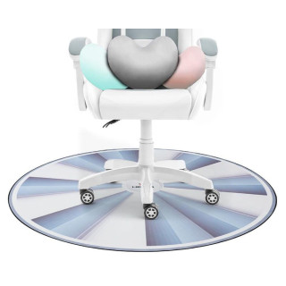 HELLS CHAIR igralna podloga v beli in sivi barvi